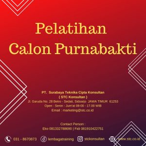 PELATIHAN CALON PURNABAKTI, WA : 0895_2332_2611, https://stc.co.id