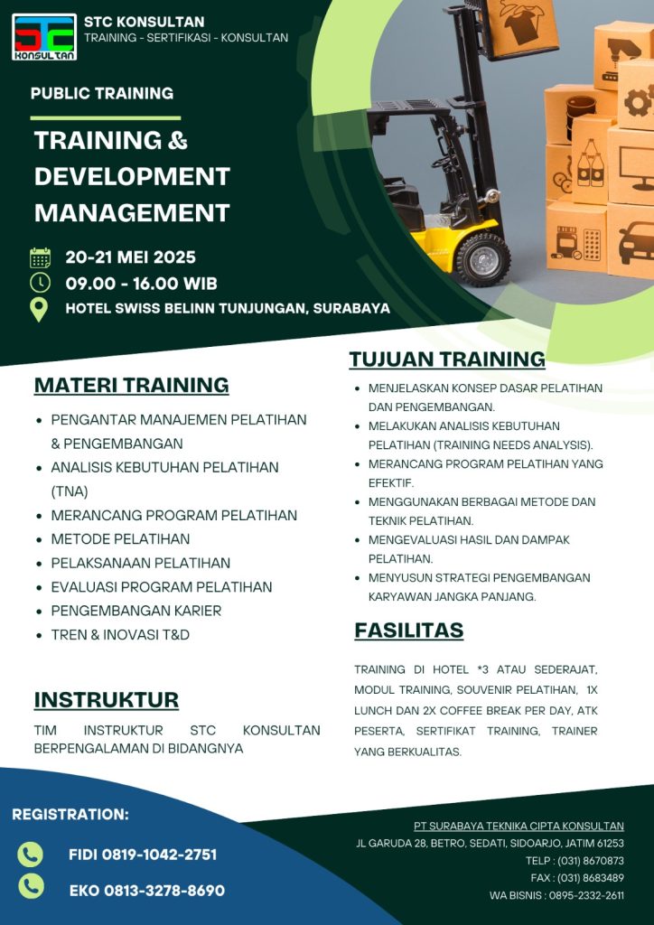 Pelatihan HRD Bersertifikat