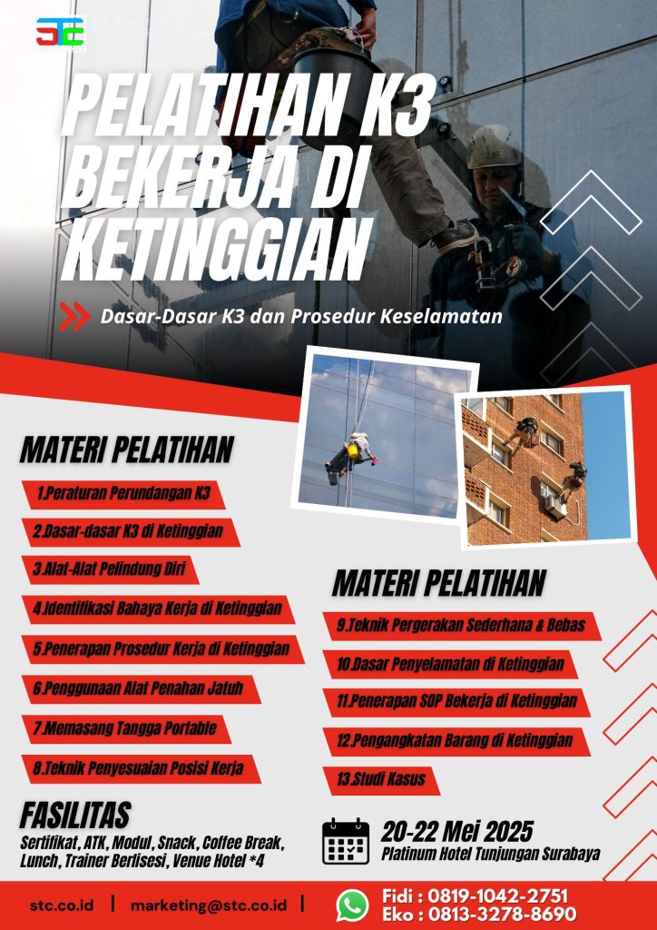 Pelatihan K3 Ketinggian