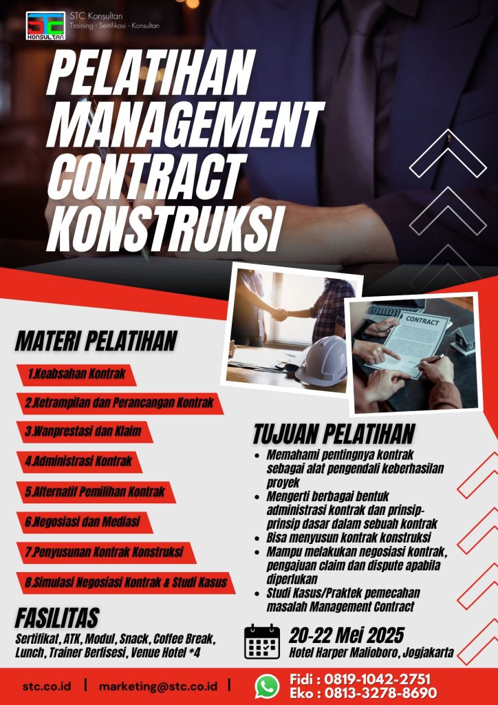 Pelatihan Manajemen Kontrak