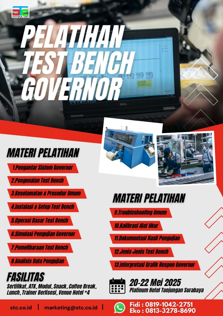 Pelatihan Test Bench Governor