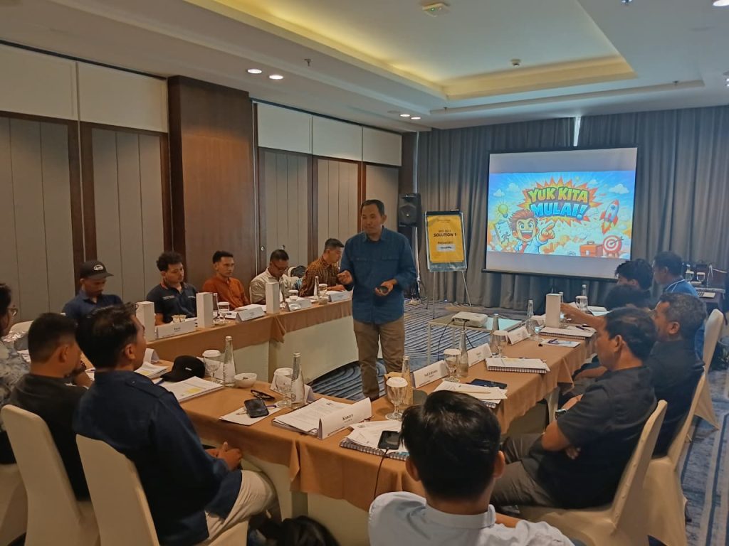 dokumentasi kegiatan pelatihan tkbt untuk pupuk kaltim