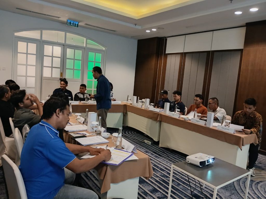 dokumentasi pelatihan tkbt untuk pupuk kaltim