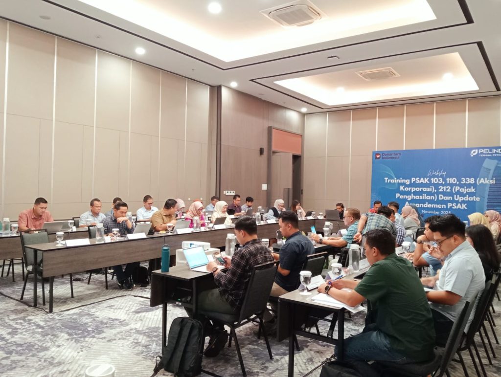 Pelatihan PSAK bersama PT Pelindo Terminal Petikemas