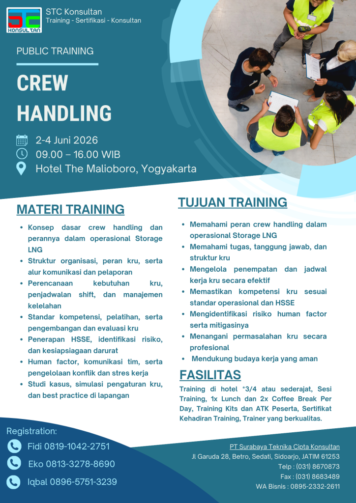 pelatihan crew handling bersama stc konsultan