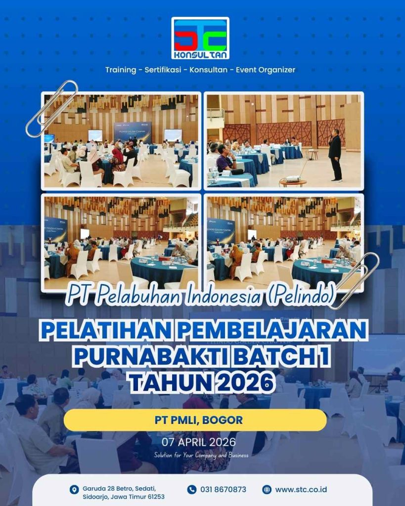 pelatihan purna tugas pt pelindo bersam astc konsultan