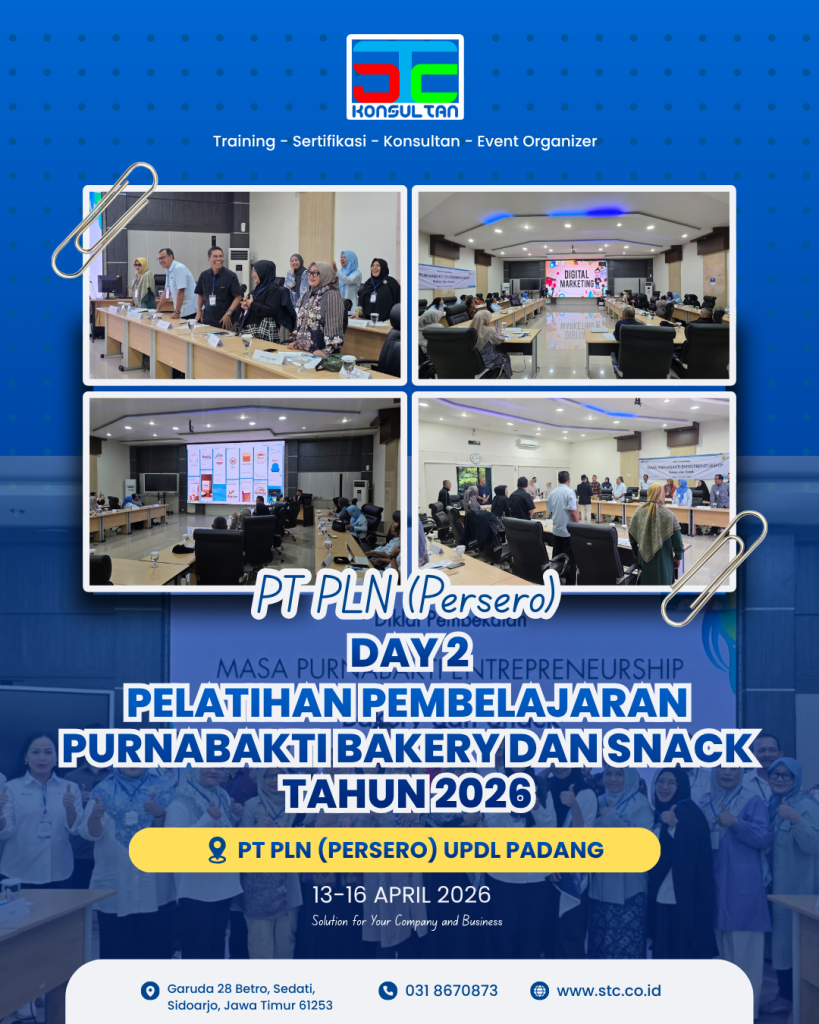 pelatihan purnabakti pt pln bersama stc konsultan