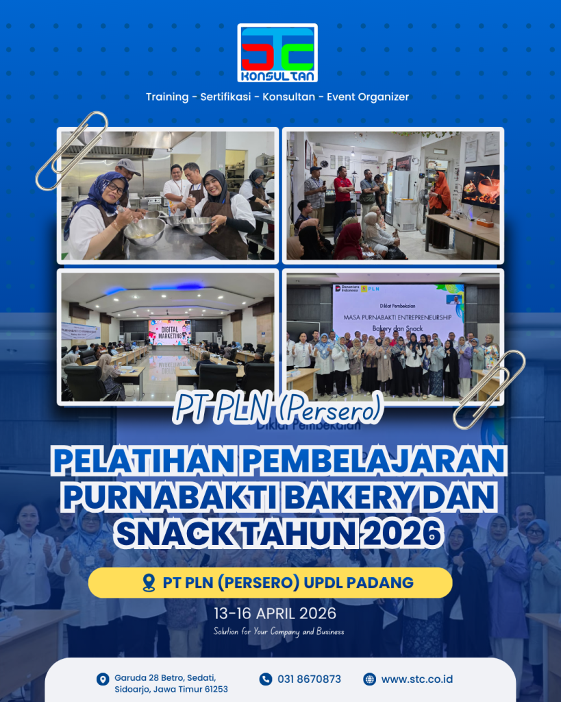 training masa persiapan pensiun pt pln bersama stc konsultan