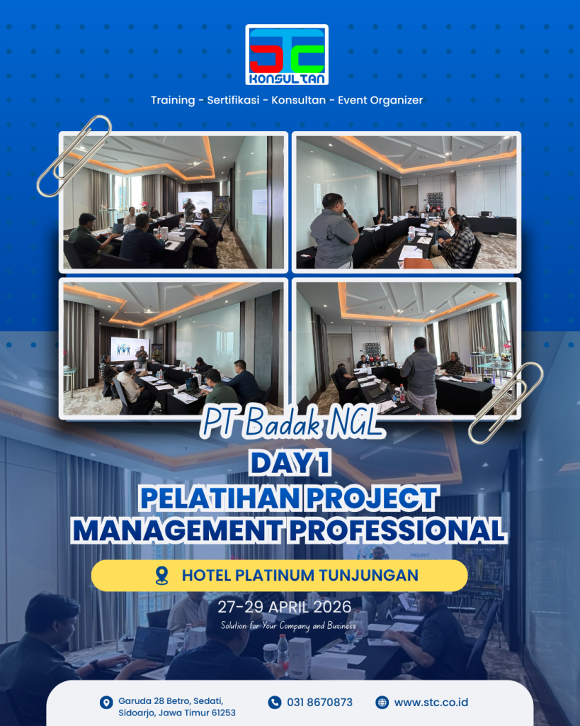 training project management pt badak ngl bersama stc konsultan